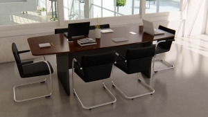 Table de r&eacute;union 2.40 (Milano rouge)