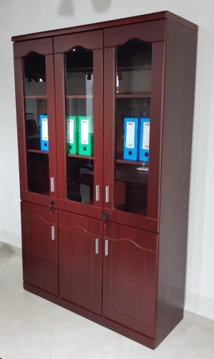 ARMOIRE 3 PORTES SEMI VITR&Eacute;E TAGHIT