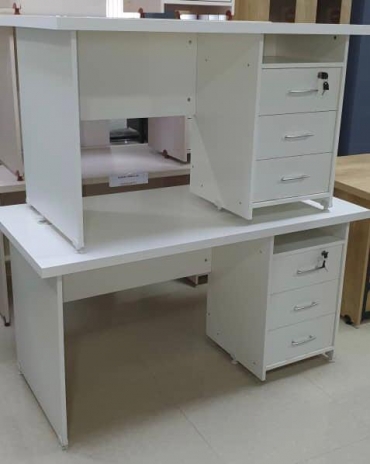 BUREAU SLM BLANC