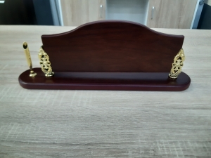 PORTE NOM EN BOIS LUXE