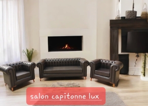 salon capîtone lux