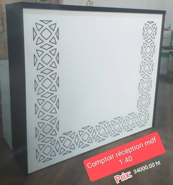 Comptoir Réception MDF (1.40m)