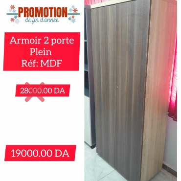 ARMOIR 2 PORTE PLEIN