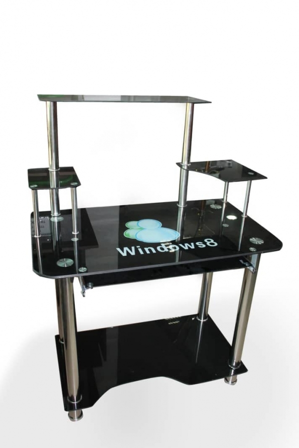 Table micro en verre windows